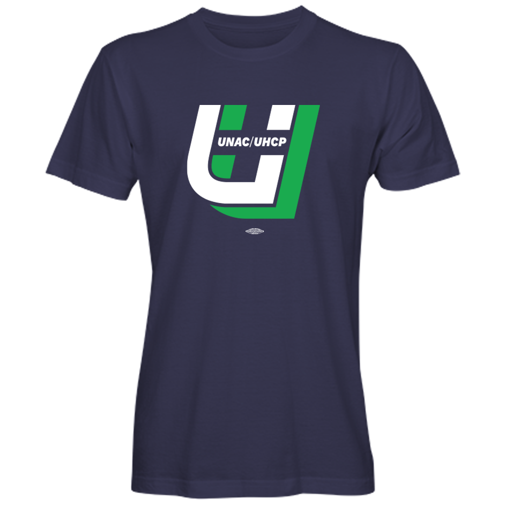 UNAC/UHCP Unisex Crew-Neck Short Sleeve T-Shirt - Navy