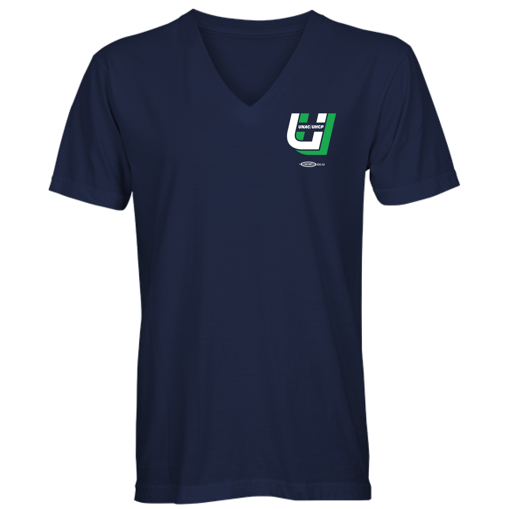 UNAC/UHCP Unisex V-Neck T-Shirt