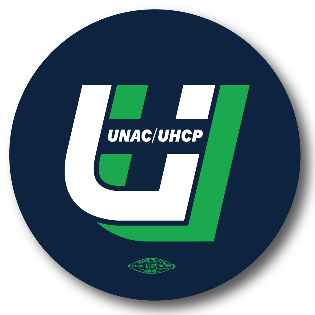 UNAC/UHCP 2.25" Round Sticker